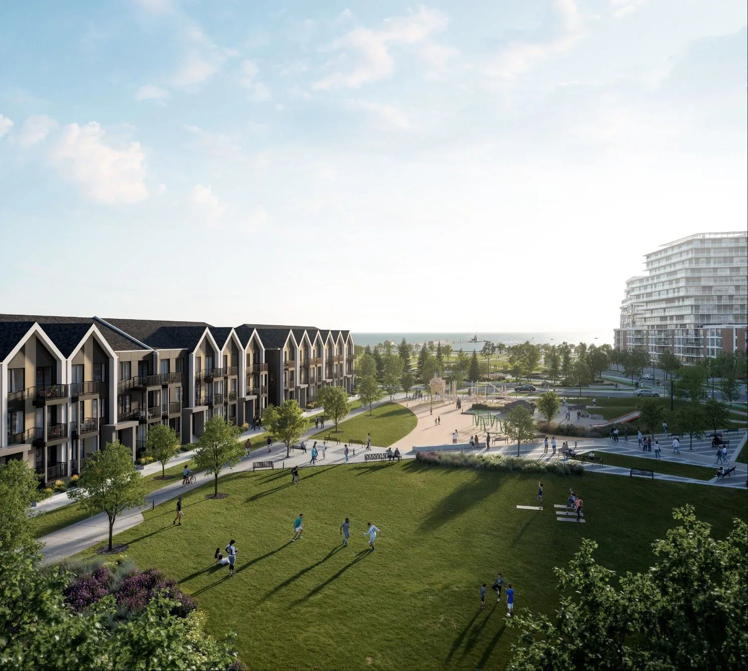 Aura Lakeview Village - Premium real estate development in Canada - High-quality interior and exterior view 1 of 5