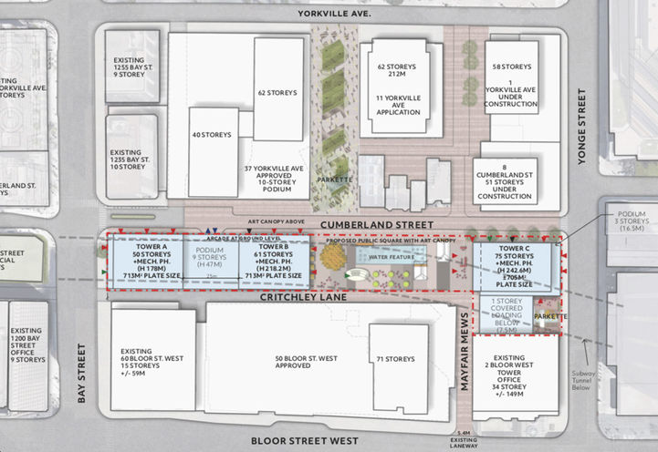 Cumberland Square Condos 3 - Premium real estate development in Canada - High-quality interior and exterior view 1 of 11